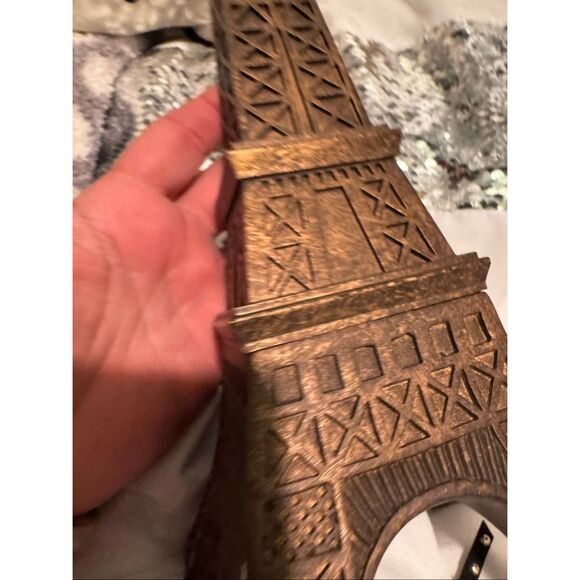 Meyda Tiffany 116577 Taos 4" Tall Lamp Shade lot of 2x + Eiffel Tower brass lamp - Picture 5 of 16